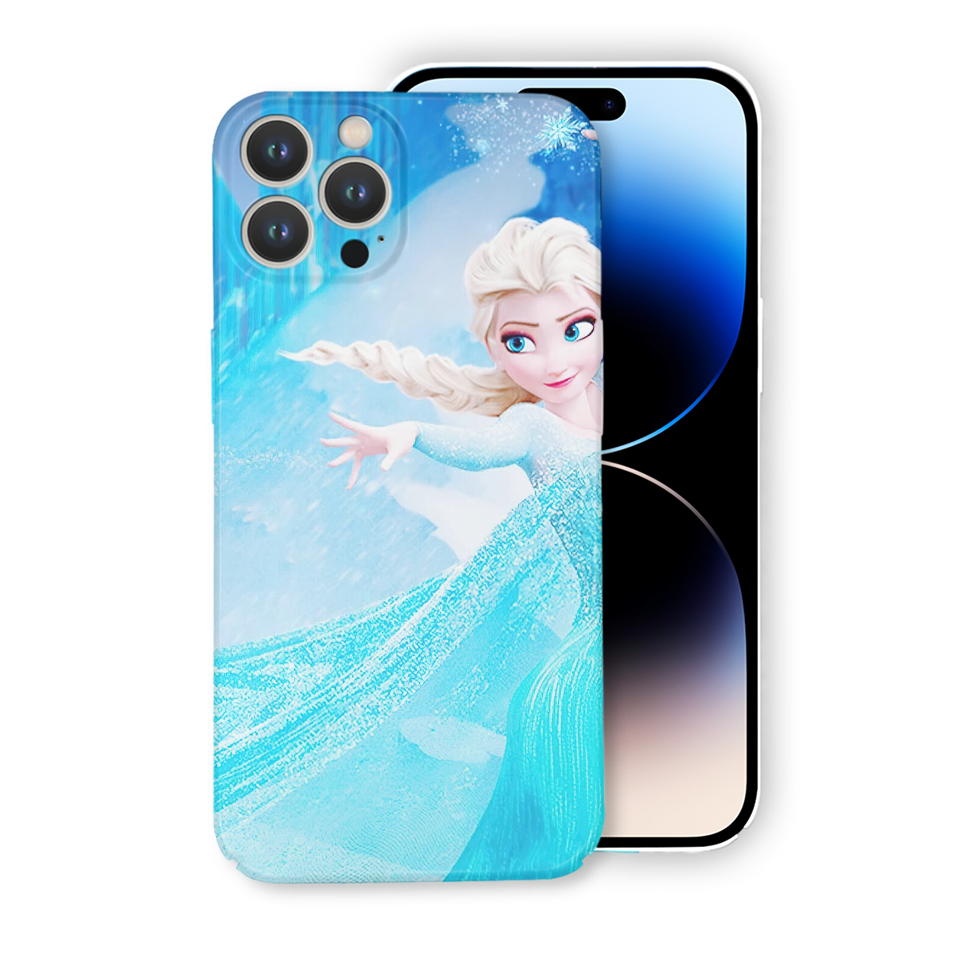 （画像用） アナと雪の女王 アンナ エルサ Frozen Anna Elsa 【iPhone 14シリーズ対応】ハードケース